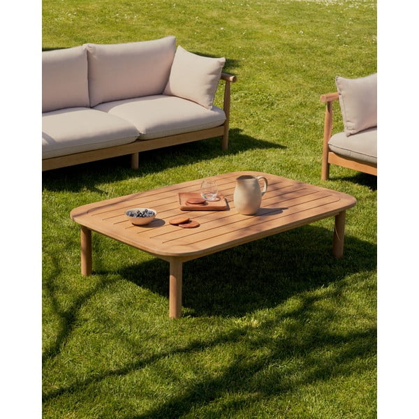 Eukalüptipuidust diivanilaud 89x140 cm Sacova - Kave Home-image-1