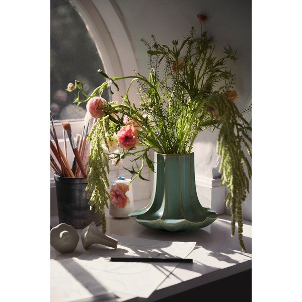 Heleroheline keraamiline vaas (kõrgus 20,5 cm) Kantarel - Kähler Design-image-3