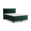 Tumeroheline boxspring voodi panipaigaga 180x200 cm Mikana – Makamii