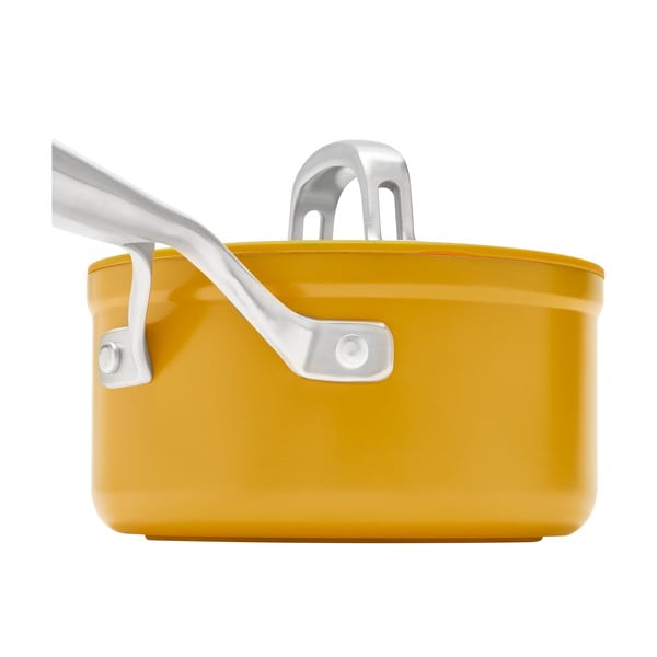 Alumiiniumist pott induktsioonpliidile koos kaane ja mittenakkuva pinnaga  1,3 l Meda 3.0 - FABINI-image-2