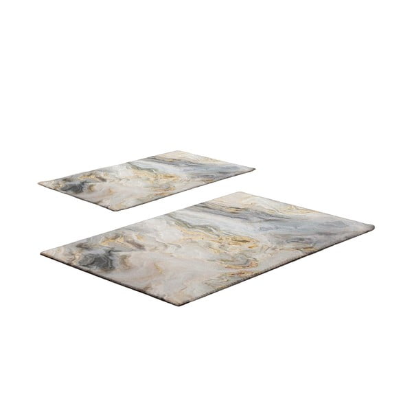 Hallid-beežid vannitoamatid 2tk komplektis 60x100 cm - Foutastic