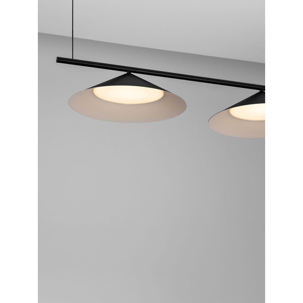 Matt must alumiiniumist LED-rippvalgusti Lui - Nova Luce-image-2