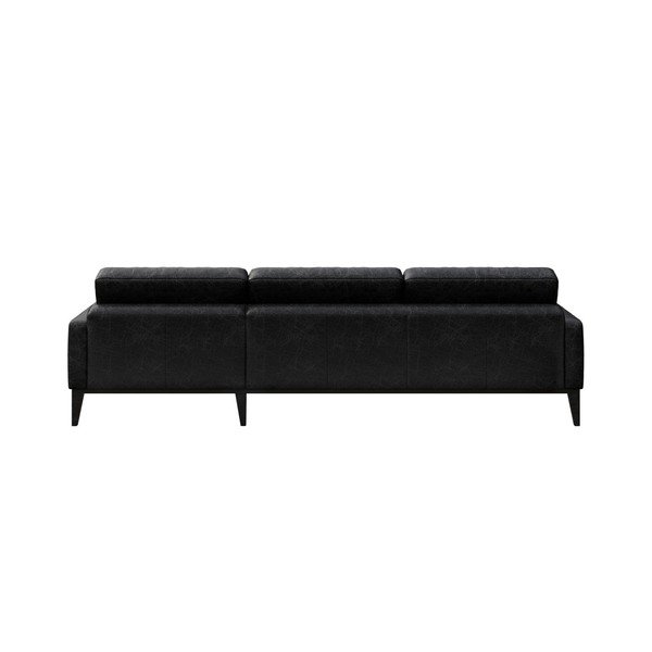 Must nahast nurgadiivan Tufted, vasakpoolne nurk Musso - MESONICA-image-3