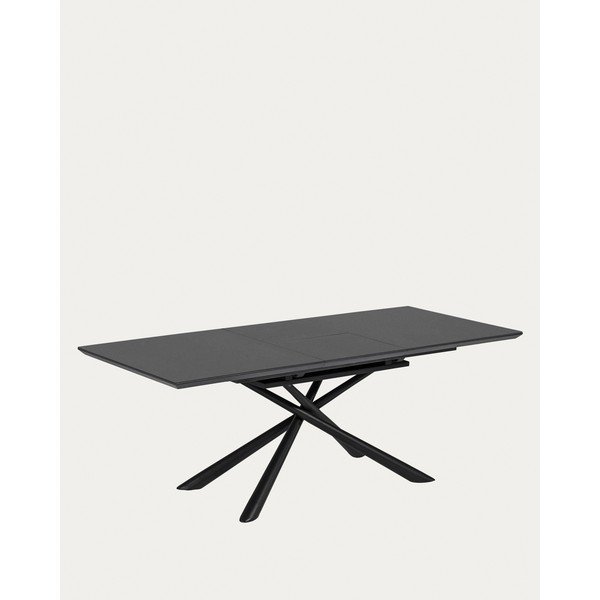 Pikendatav söögilaud keraamilise pealispinnaga lisalauaga 90x160 cm Theone - Kave Home-image-4
