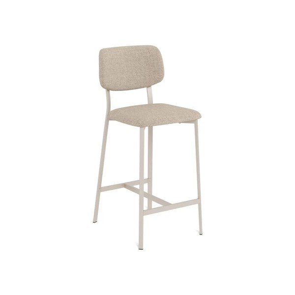 Beežid polsterdatud baaritoolid komplektis 2 (istme kõrgus 68,5 cm) Alison - Actona