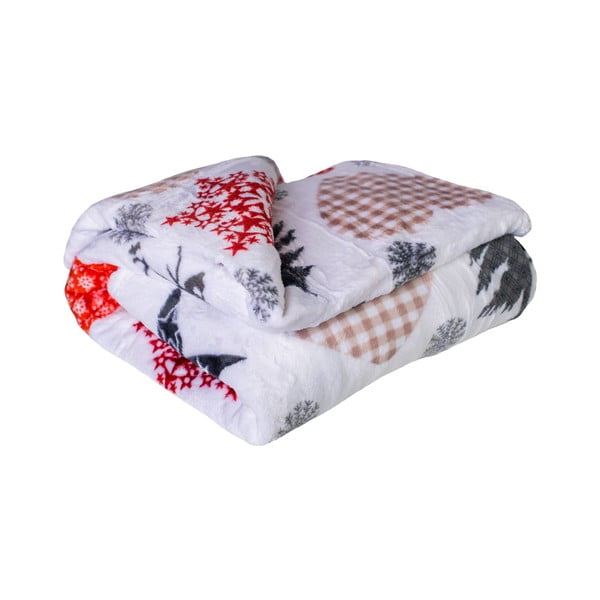 Jõulutekk mikroplüüsist 200x150 cm Deer - My House-image-1