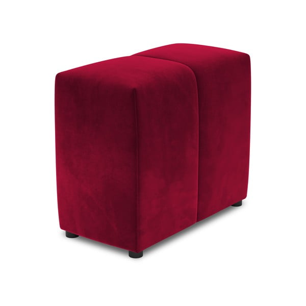 Punane sametist käetugi modulaarsele diivanile Rome Velvet - Cosmopolitan Design