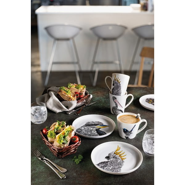 Valge portselanist taldrik Marini Ferlazzo Owl, ø 20 cm - Maxwell & Williams-image-1