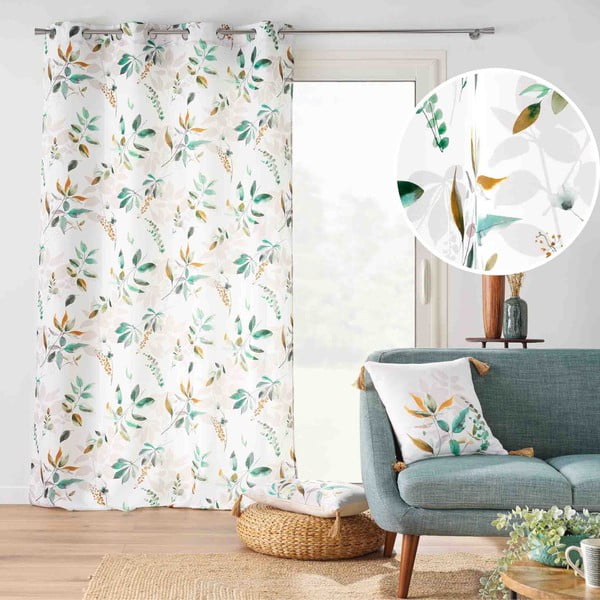 Beež kardin 140x260 cm Dilaris - douceur d'intérieur-image-4