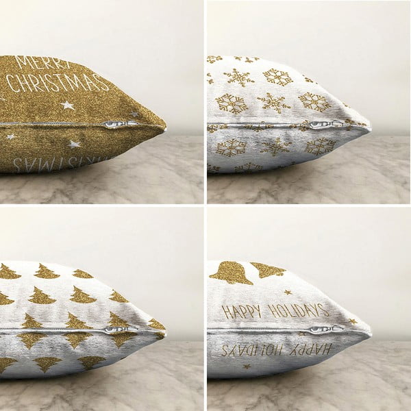 4 padjakoti komplekt Christmas Vibes, 55 x 55 cm - Minimalist Cushion Covers-image-1