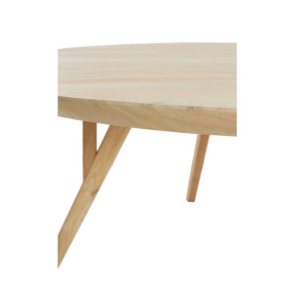 Ümmargune mangopuidust söögilaud ø 140 cm Quenza - Light & Living-image-4