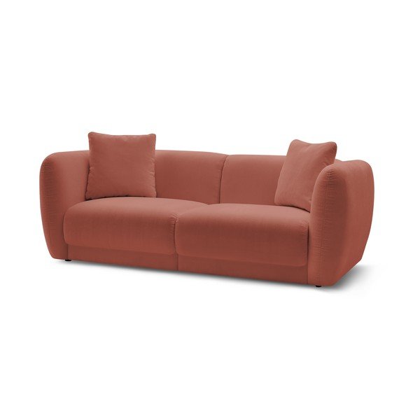 Punane diivan 230 cm Bourbon - Bobochic Paris-image-3