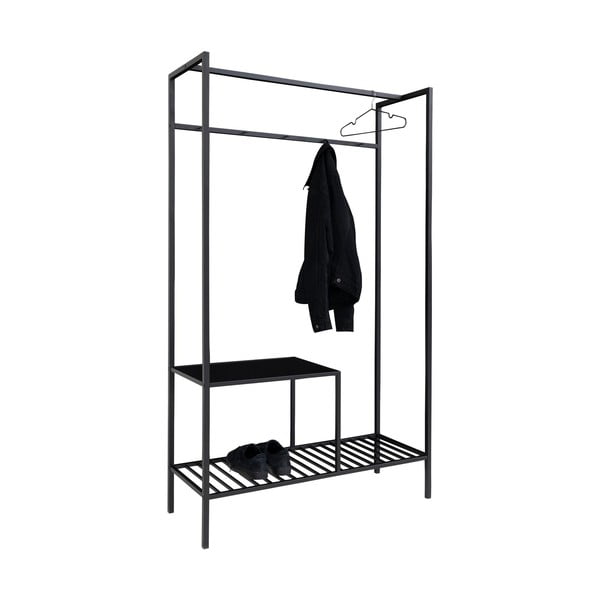 Must riidekapi mitmeotstarbeline riiul 2 riiuliga , 170 x 101 cm Vita - House Nordic-image-2