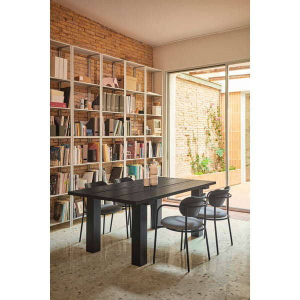 Söögilaud männipuidust lauaplaadiga 100x180 cm Banda - Teulat-image-1