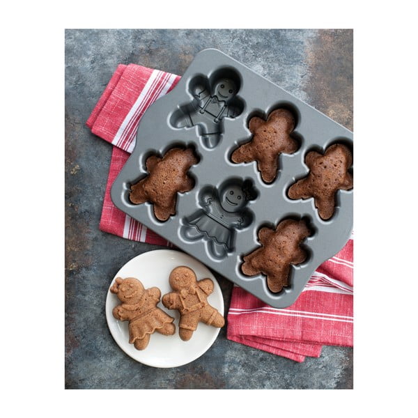 Vorm 6 mini kooki jaoks, hõbedane Girls And Boys, 1,1 l Girls and Boys - Nordic Ware-image-2