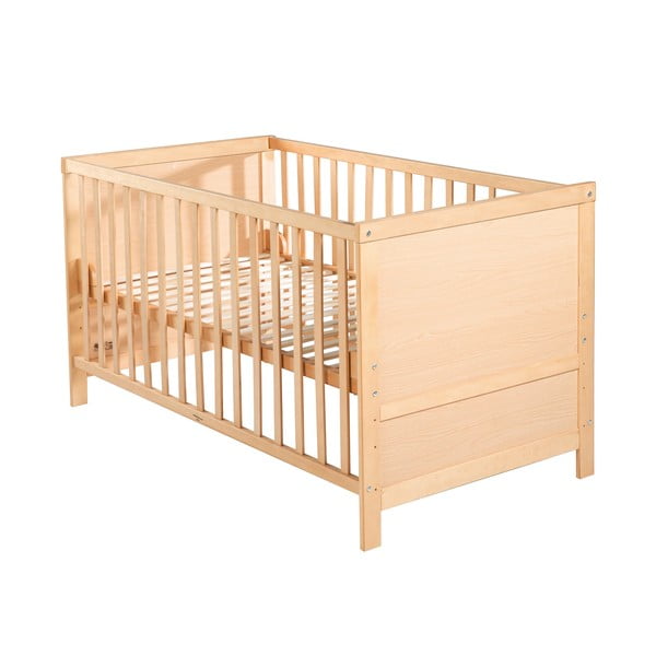 Puiduvärvi võrevoodi 70x140 cm - Roba