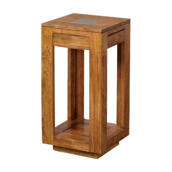 Odkládací stolek z masivního akáciového dřeva Zara