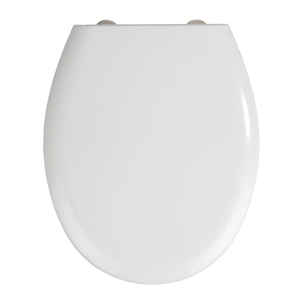 Valge WC-istekese, hõlpsasti sulguv, 44,5 x 37 cm Rieti - Wenko