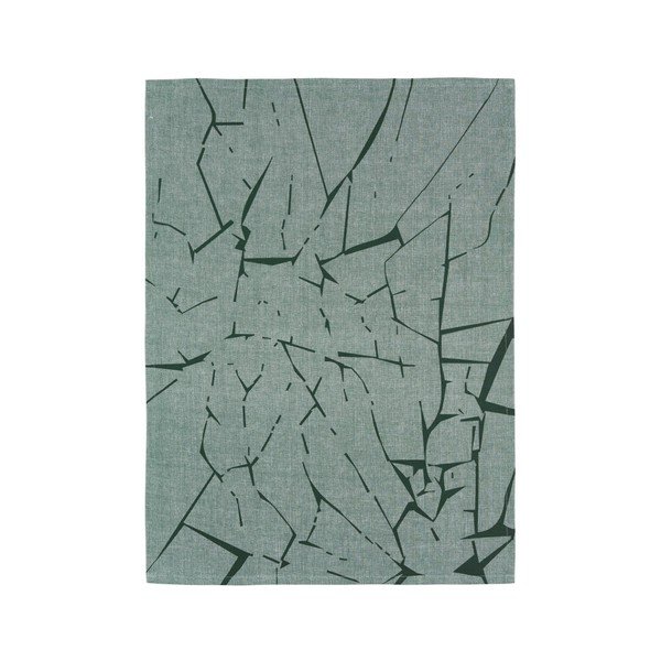 Zelená kuchyňská utěrka Zone Chaos, 70 x 50 cm