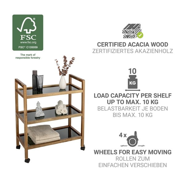 Must aktaatsiapuust vannitoariiul 65x76,5 cm Fondi - Wenko-image-4