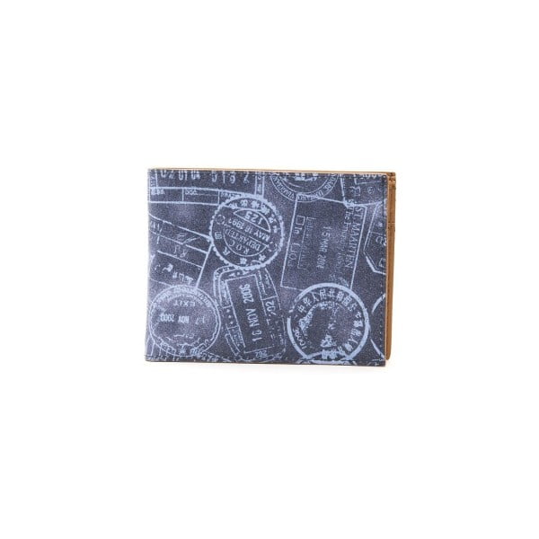 Modrá dámská kožená peněženka Alviero Martini Denim Duro