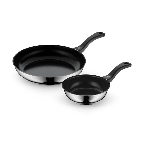 Roostevabast terasest keraamilise pinnaga pannid 2 tk komplektis ø 28 cm Devil - WMF