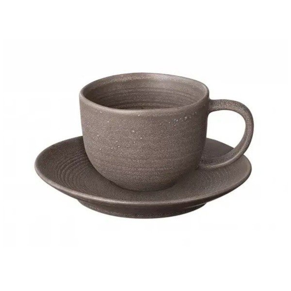 Tumepruunid keraamilised tassid komplektis 2 tk 190 ml Kumi - Blomus