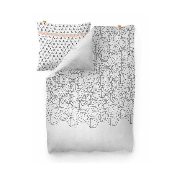 Bavlněný povlak na peřinu Blanc Silex, 200 x 200 cm