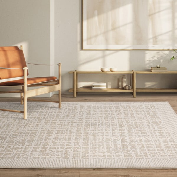 Kreem vaip 200x300 cm Anders Beige Natural – Asiatic Carpets-image-1