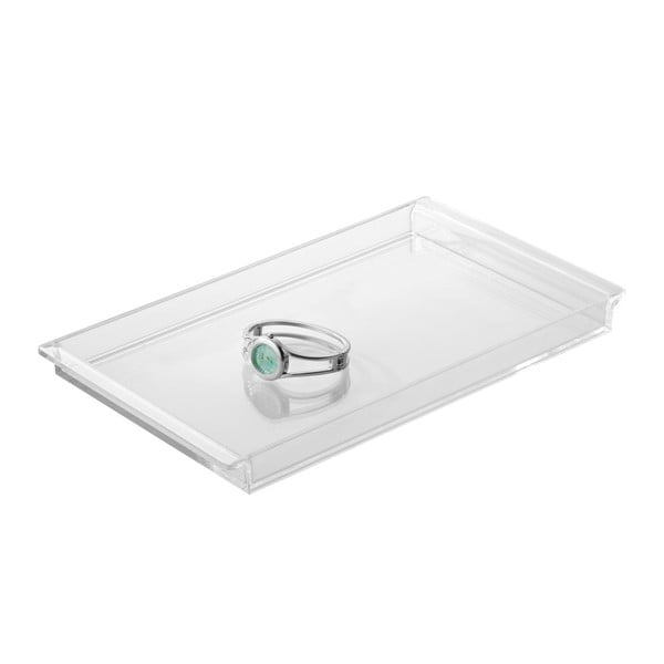 Tray Vanity Clear Clarity - iDesign