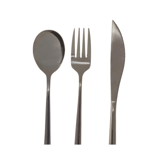 Mustast roostevabast terasest söögiriistad, 3 tk Mimo - Premier Housewares-image-2