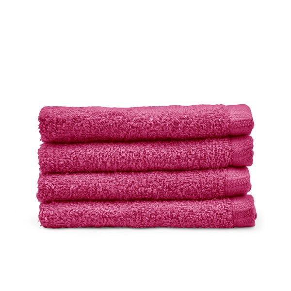 Tumeroosad kiirest kuivavad puuvillased rätikud, 4 tk 30x30 cm komplektis Quick Dry - Catherine Lansfield