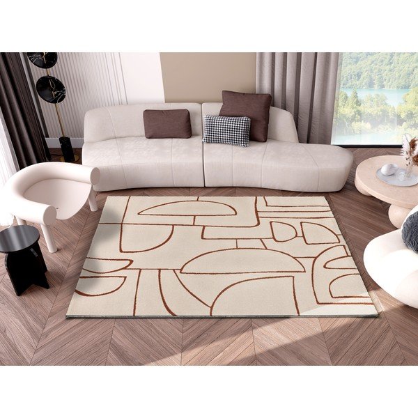 Tellisevärvi-kreem vaip 80x150 cm Beruti - Universal-image-1