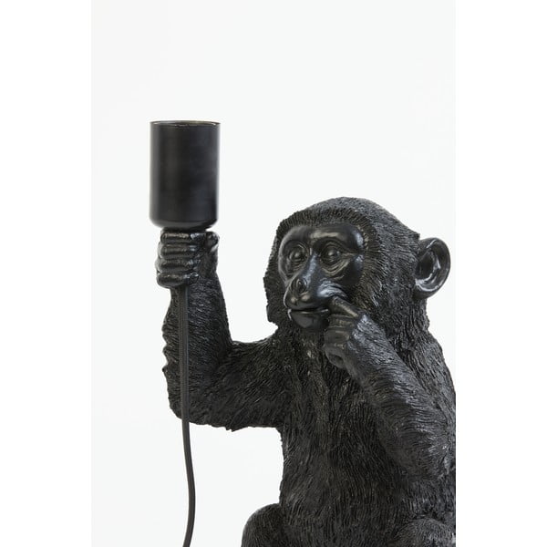 Must laualamp (kõrgus 34 cm) Monkey - Light & Living-image-1
