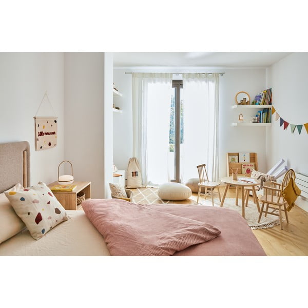 Laste kummipuust laud , ø 55 cm Dilcia - Kave Home-image-2