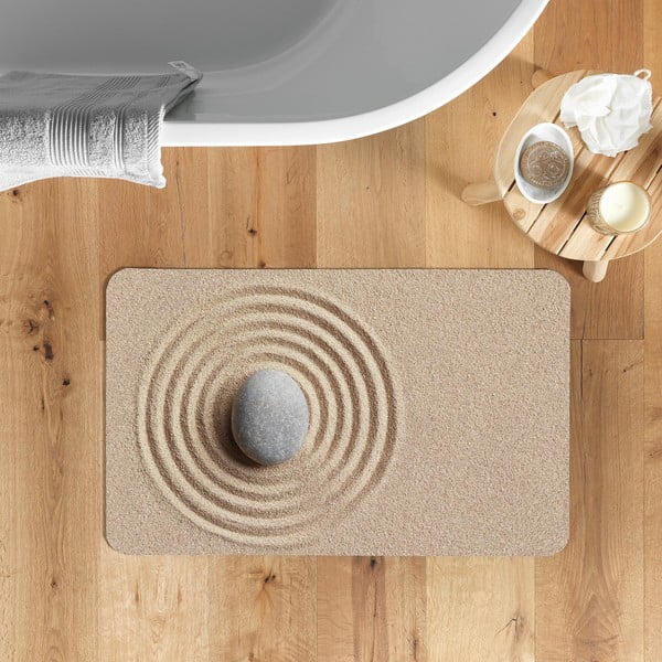 Helepruun vannitoamatt 50x120 cm Serena - douceur d'intérieur-image-1