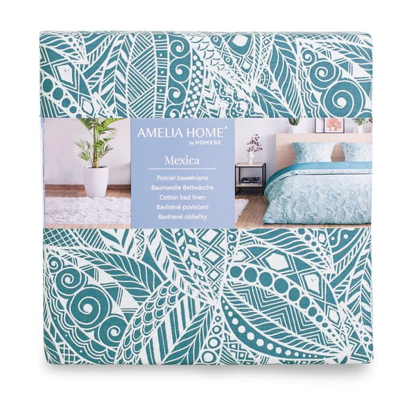 Puuvillane voodipesu kaheinimesevoodile , 200 x 200 cm Averi Mexica - Restilo-image-4