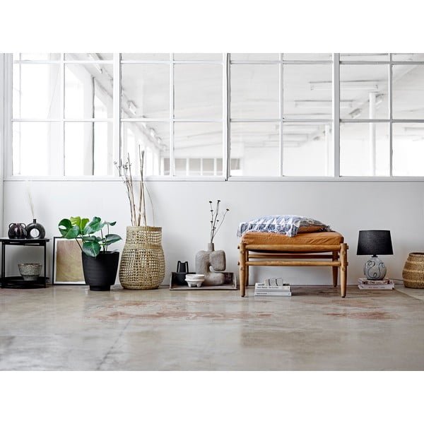 Must metallist vaas , kõrgus 20,5 cm Itamar - Bloomingville-image-1