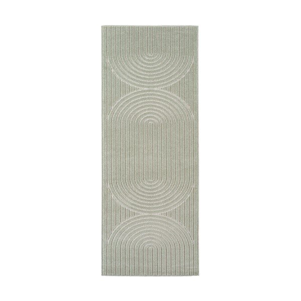 Roheline sise- ja välistingimustes kasutatav jooksja 80x250 cm Nova 1201 - Ayyildiz Carpets