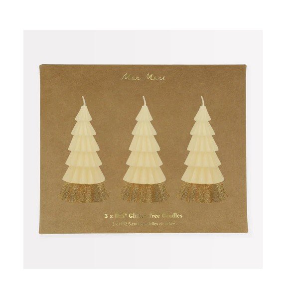 Küünlad 3 tk komplektis põlemisaeg 3,5 h Tree - Meri Meri-image-3