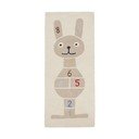 Käsitsi kootud laste mänguvaip villasegust 75x180 cm Rabbit Hopscotch - OYOY Mini