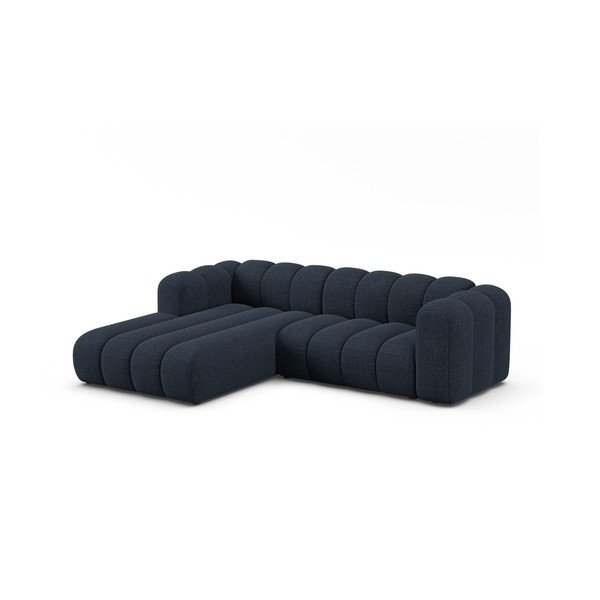 Tumesinine šenillist nurgadiivan (vasak nurk) Lupine - Micadoni-image-1