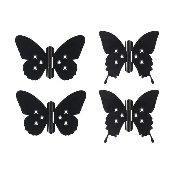 Metallist uksehinged, 4 tk Butterfly - Esschert Design