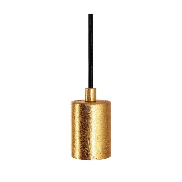 Must/kuldne rippvalgusti metallist varju ø 5 cm Cero - Sotto Luce-image-1