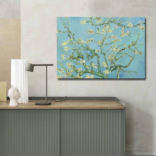Seinareproduktsioon lõuendil Vincent Van Gogh Mandliõis, 100 x 70 cm Vincent Van Gogh - Almond Blossom - Wallity-image-2