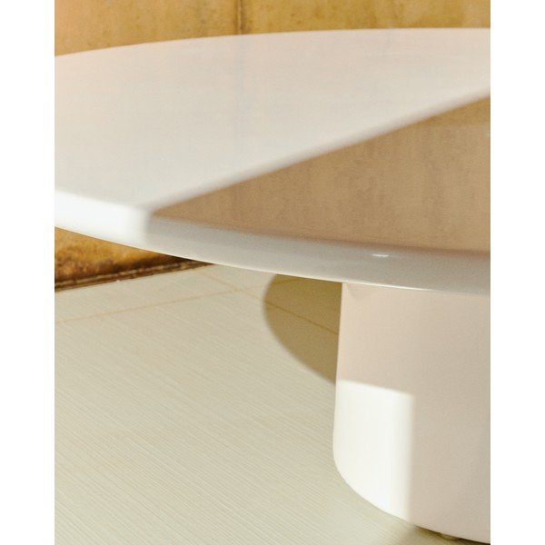 Betoonist ümmargune aia diivanilaud ø 110 cm Albanella - Kave Home-image-3