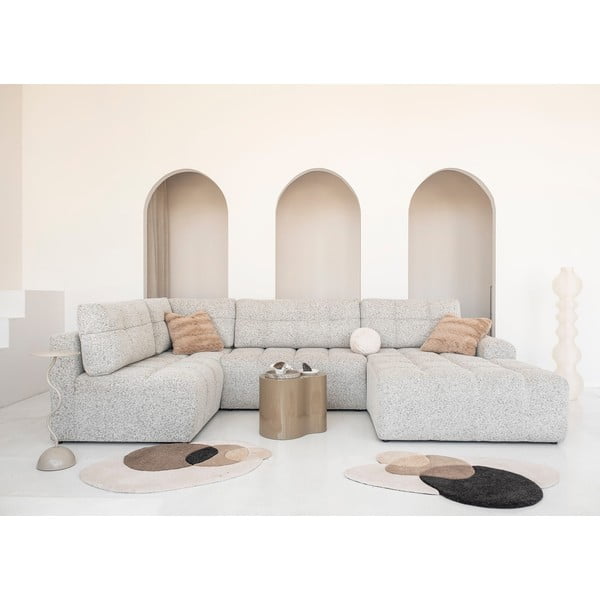 Beež modulaarne nurgadiivanvoodi koos panipaigaga (vasak nurk) Lulu – Miuform-image-2