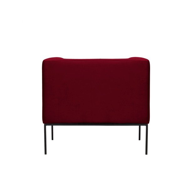 Červené sametové křeslo Windsor & Co Sofas Neptune-image-4