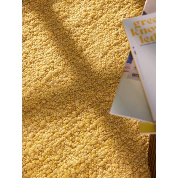 Kollane käsitsi kootud bukleekangast vaip 80x200 cm Notting Hill Portobello - Ted Baker-image-2