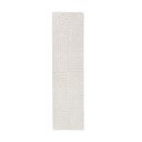 Elevandiluu värvi käsitsi kootud villane vaip 60x230 cm Zen Garden - Flair Rugs